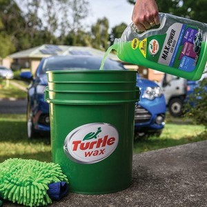 Turtle Wax 53322 5 Gallon 'American' Bucket Car Wash 18.9-Litre