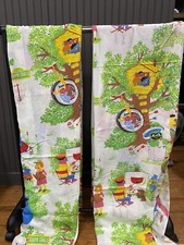 Lustersoft Childhood Characters Curtain Panels Picnic Line 2 Panels