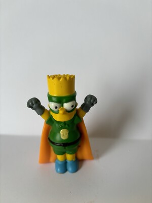 Burgerking Bart Simpson McDonald s Toys Burger King Simpsons Bartman