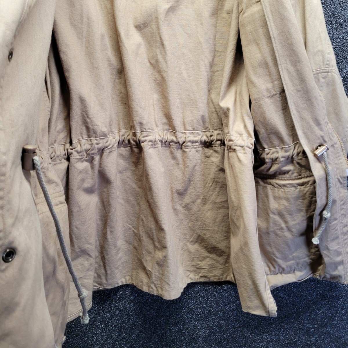 Vtg 1980s NWT Abercrombie Fitch Men's 46 Heavy Full Zip
