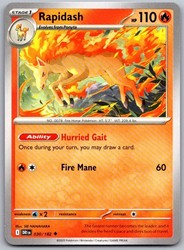 Rapidash 030/182 Destined Rivals Uncommon
