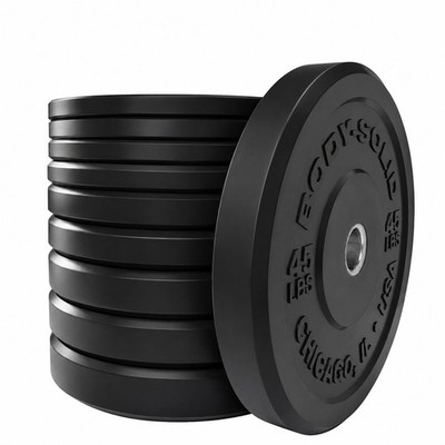260 lb. Chicago Extreme Bumper Plate Set