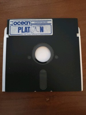 Commodore 64 5,25 Medium - Platoon Ocean 1987 Original