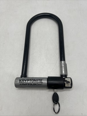 Kryptonite Kryptolok Series 2 U-lock Bike Lock With Key