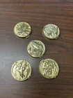 Mighty Morphin Power Rangers Vintage Morpher Coins 1993 Set of 5
