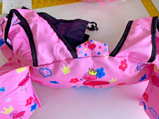 Toddler Swim Vest w/ Swimming Arm Floaties 3Pt Safety Clip NEW Toddler 2-6 PINK