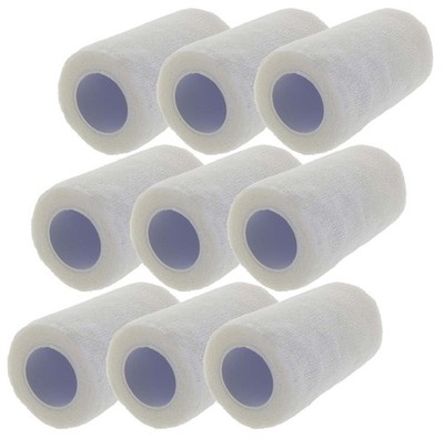 9 x WEIß Easy Flex Haftbandage 10cm x 4,5m