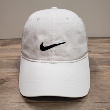 Nike Legacy91 Hat Cap Strap Back Mens One Size White Dri-FIT Golf Baseball