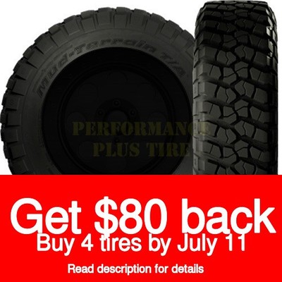 BFGOODRICH Mud Terrain T/A KM2 LT255/75R17 111/108Q 6 Ply (Quantity of 2)