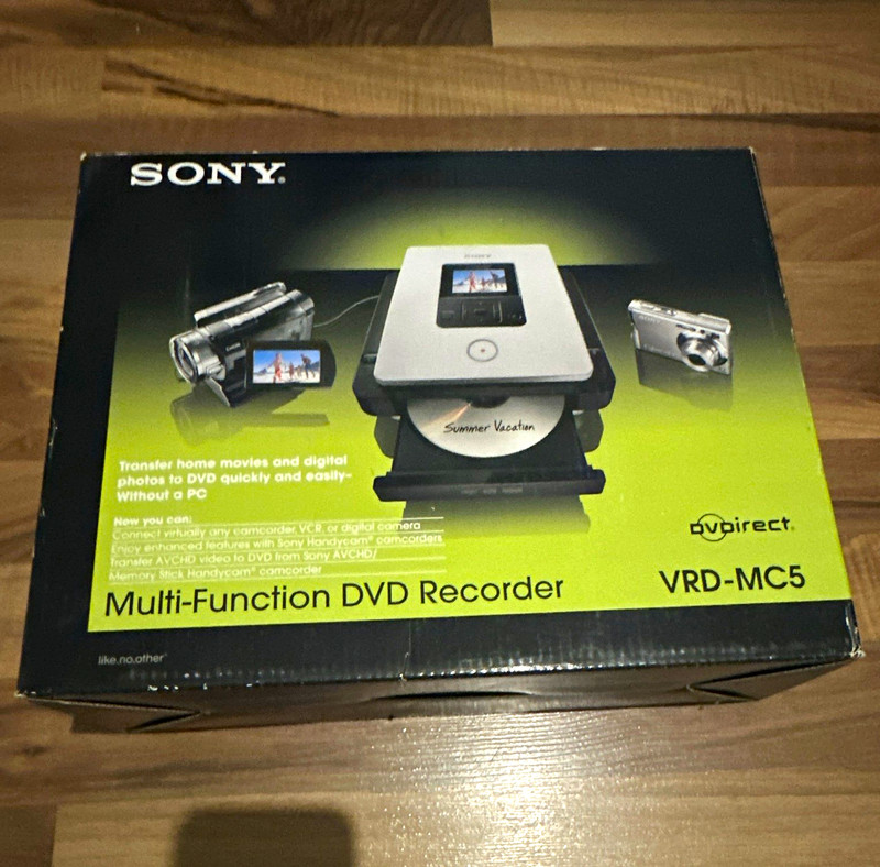 Sony VRD-MC5 DVDirect Multi-Function DVD Recorder - DVD Playback & Recording