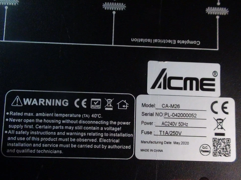 Acme CA M26 DMX Manager - Splitter, Combiner, and or Converter - Image 2 of 4