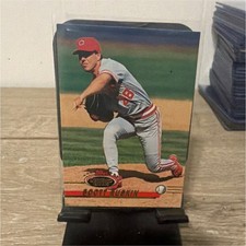 Topps 1993 Stadium Club Scott Ruskin Base Set #199 Cincinnati Reds MLB