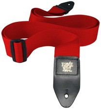 Ernie Ball 4040 2" Poly Polypropylene Guitar/Bass Strap - Red