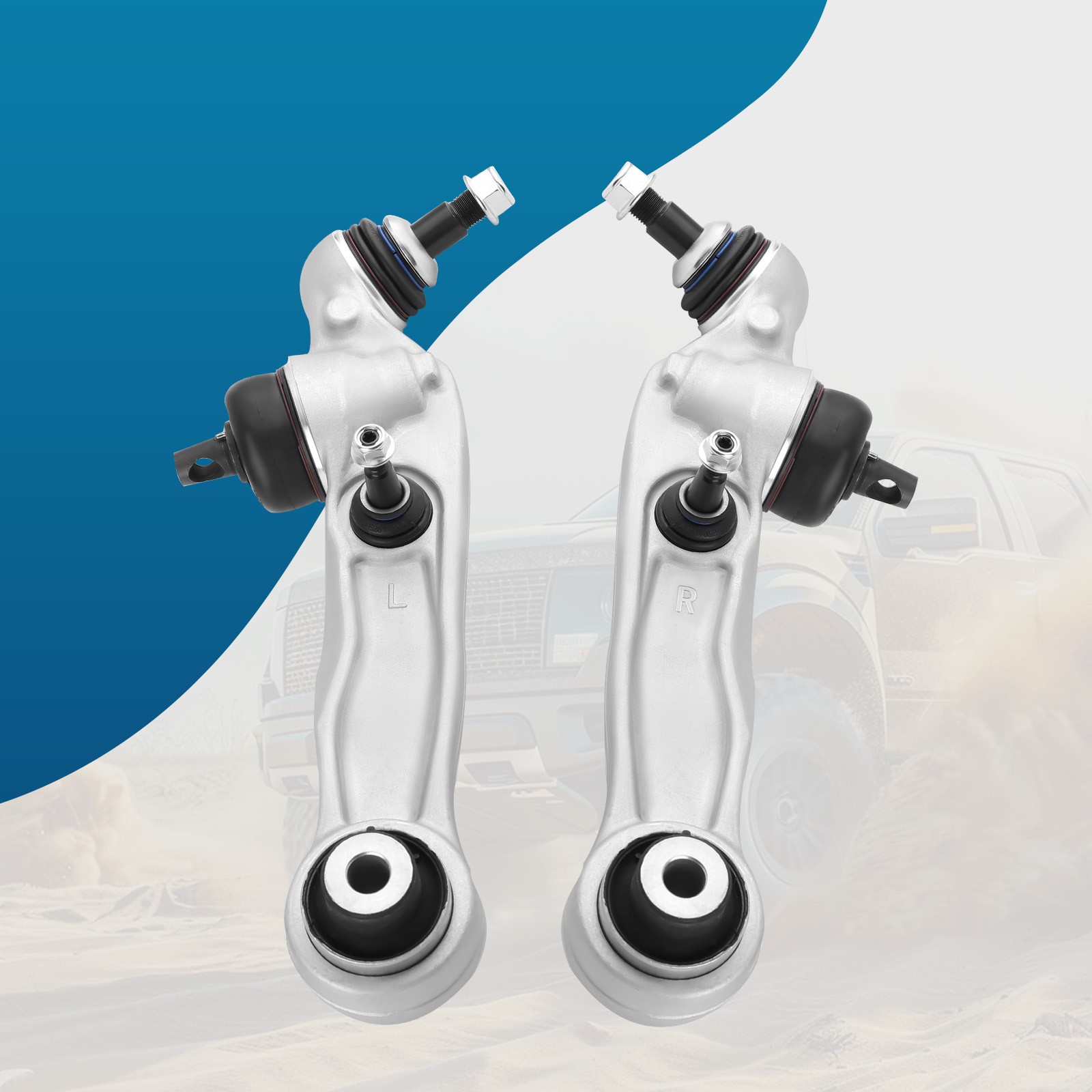2pcs Front Lower Control Arms Kit For Rolls Royce Ghost Dawn Wraith  2008 - 2019
