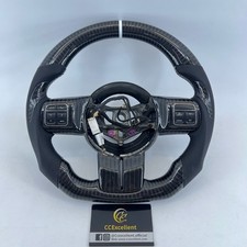 For Jeep Wrangler Patriot Compass 2011-2017 Real Carbon Fiber Steering Wheel