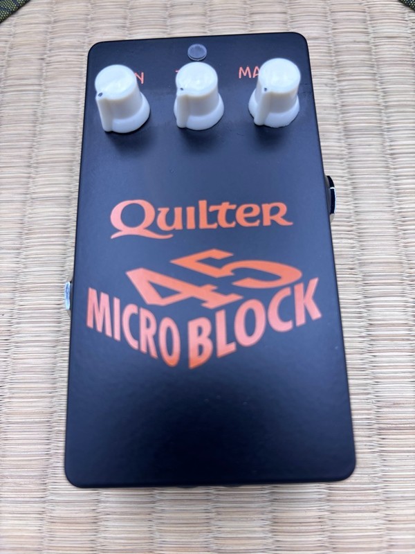 QUILTER MICROBLOCK 45 PEDAL AMP~MINT!