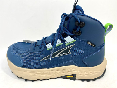 NEW! ALTRA Women Timp Hiker GTX Hiking Boots Size 6.5M Waterproof BLUE $185