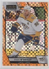 2023-24 O-Pee-Chee Platinum Orange Checkers 17/25 Ryan O'Reilly #8 sq7