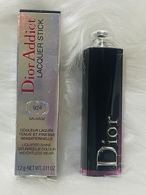 Dior Addict Lacquer Stick Liquified Shine Lip Colour Full Size  924 Sauvage