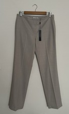 T Tahari Hazel Straight Tailored Trousers Size 6 Beige Sand Women s NWT