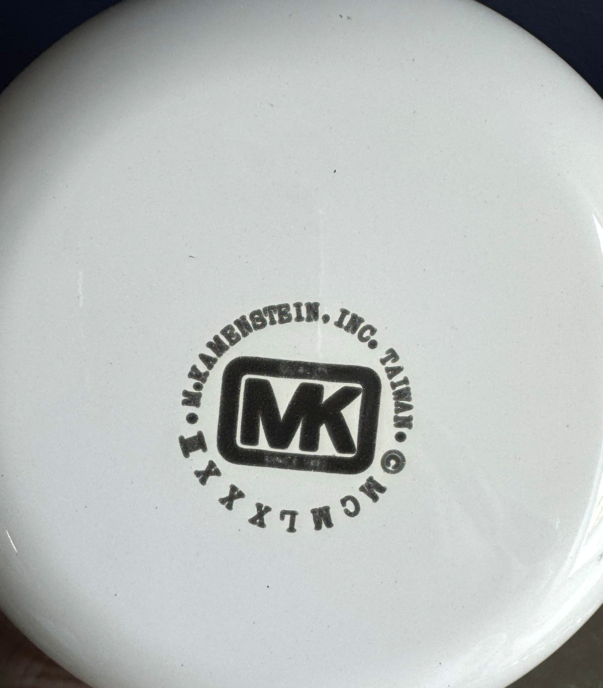 Vintage M. Kamenstein enamelware nesting bowls w/lids Porcelain on Steel Set/3