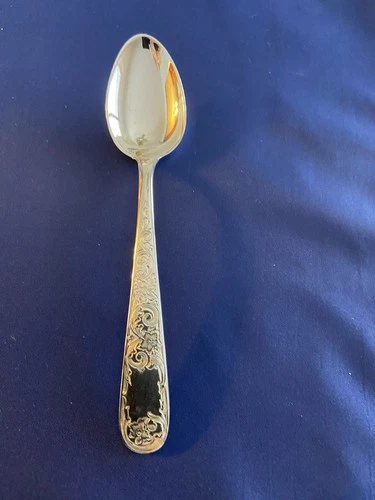 Vintage Kirk Stieff Old Maryland 6”Teaspoon Spoon Sterling Silver No Monogram