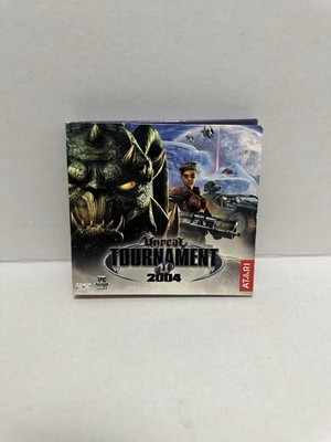 UNREAL TOURNAMENT 2004, Complete Original Box 6-DISC PC CD-ROM GAME, ATARI GAMES