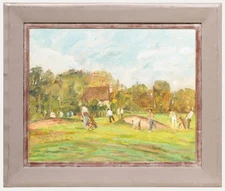 Victor Willis (1934-2004) - British School 20th Century Oil, On the Green