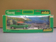 Solido Coffret Touring 619 Vacances Renault 30 + Speed boat Gift Set 1/43 MIB