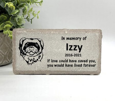 Ferret Memorial - Personalized Pet Memorial Stone - Pet Loss sympathy Gift