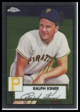 2021 Topps Chrome Platinum Anniversary Ralph Kiner 648 Pittsburgh Pirates NM