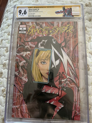 Ghost-Spider #8 CGC 9.6 SS Signed By Peach Momoko!!!
