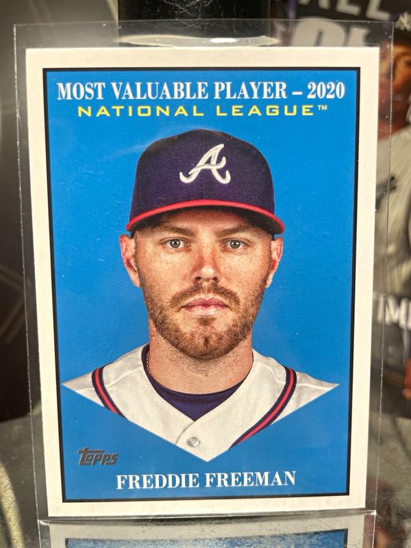 Topps Update Series 2025 Freddie Freeman Braves Most Valuable Insert #MV-7