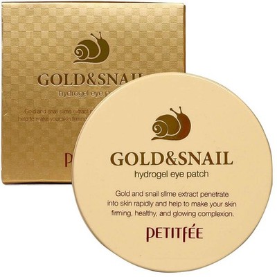 Petitfee Gold & Snail Hydrogel Augenpflaster - 60 Stück