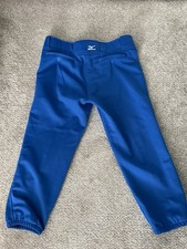 Mizuno Performance Women’s Fastpitch Softball Pants Blue Size Medium Brand New