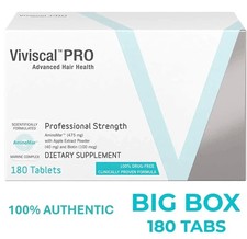 Viviscal Pro Advanced Hair Growth Supplement 180 Tablets Expiry 12/2027