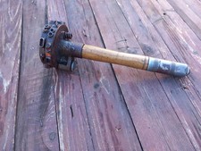 Holzstamm Markierer mit Ersatzstempel, Antiker Holzmarkier hammer