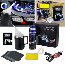 Car Headlight Polishing Restoration Kit 200ML...