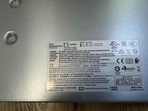 Commutateur Ethernet HPE OfficeConnect 1820 24G PoE+ - J9980A - Photo 5/9