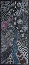Rayleen Price Pula, Authentic Aboriginal art .Incl Photo's and COA.