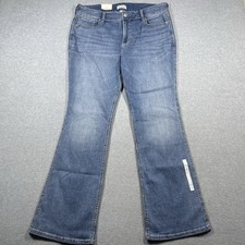 Shyanne Mid Rise Flared Jeans Women  s 33 W35 L31 Blue Medium Wash Cowboy NWT