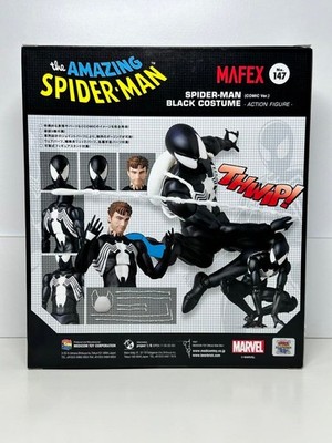MAFEX No.147 Symbiote Spider-Man Black Costume Comic Ver 155mm