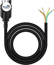 4 Pin Trailer Wiring Harness 3FT, 18 AWG 4 Way Flat Trailer Wiring Extension Con
