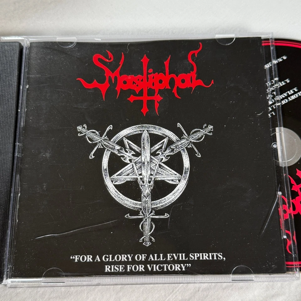 Mastiphal - For a Glory of All Evil Spirits CD Black Metal  2015 Nuclear War - Imagem 2 de 3