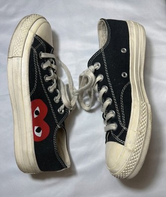 CONVERSE X Comme Des Garçons Play Chuck Damen Gr. 38 Schnürer Low Top Sneaker