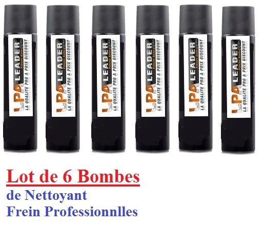 Nettoyant freins auto et moto aérosol 500 ml idéal pour atelier garage