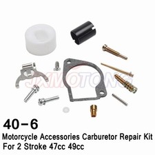 Universal Carburetor Repair Kit for 2-Stroke 43cc 47cc 49cc Mini Moto Pocket Bik