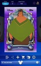 Topps Disney Collect 2025 Topps Disney Wonder Purple Tier 1 - Pacha