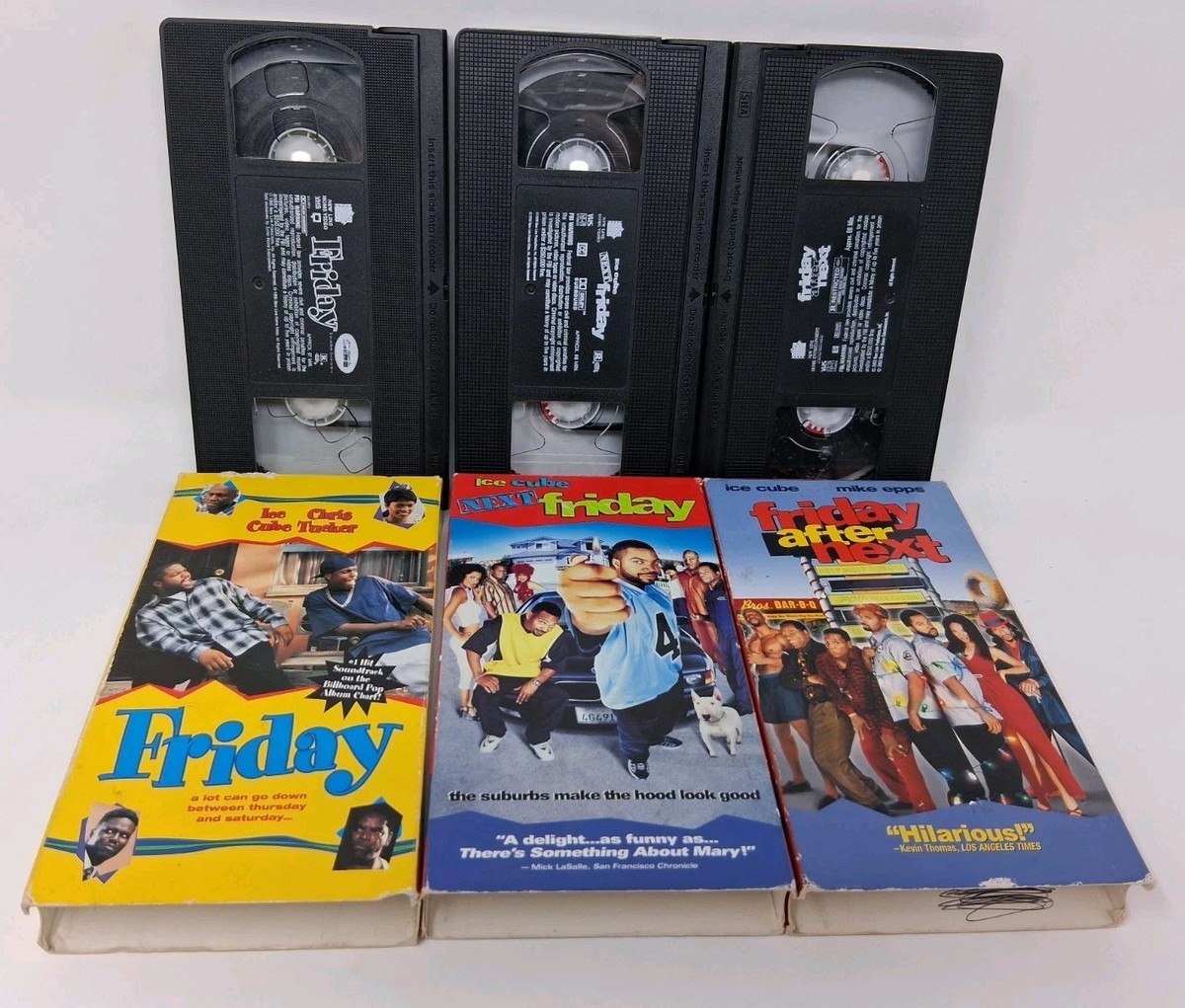 Friday Trilogy VHS Ice Cube Friday Next Friday And Friday After