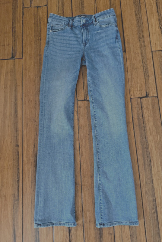 Womens Abercrombie & Fitch Harper Skinny Boot Denim Jeans 26 / 2 R